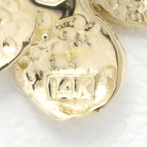 14K Yellow Gold Zircon Necklace