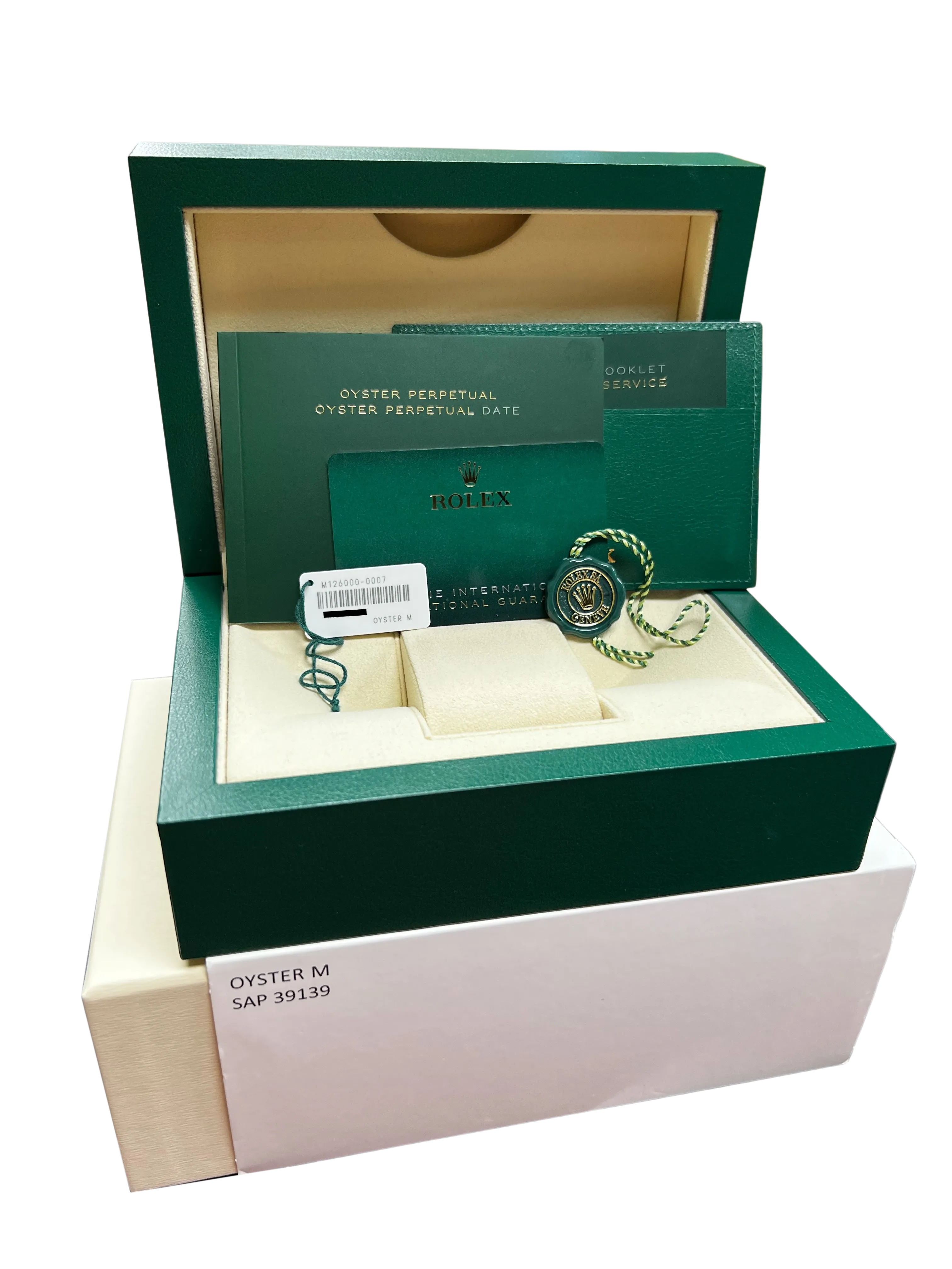 2021 Rolex Oyster Perpetual 36mm CORAL RED 36mm Stainless Watch 126000 BOX CARD