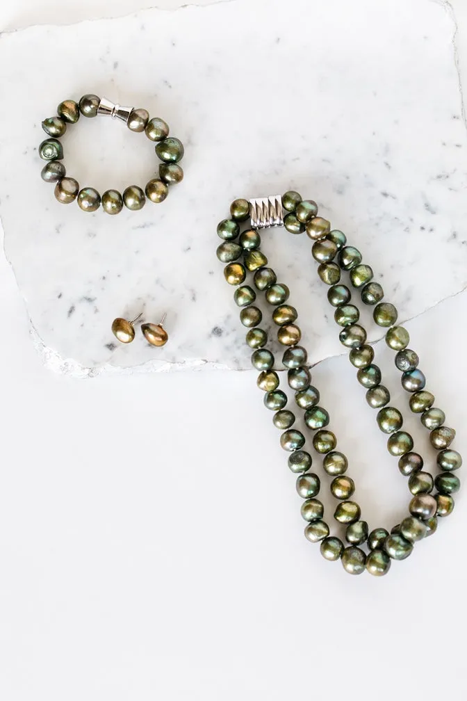 308-05 | PISTACHIO BAM BAM POST EARRING