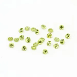 3mm Mesa Verde® Peridot Buff Top Rounds