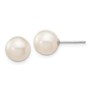 9MM Pearl Stud Earrings