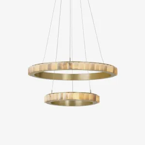 Alabaster Avalon Halo Chandelier