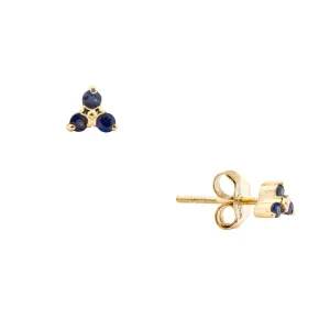 Alex, Triple Sapphire Studs