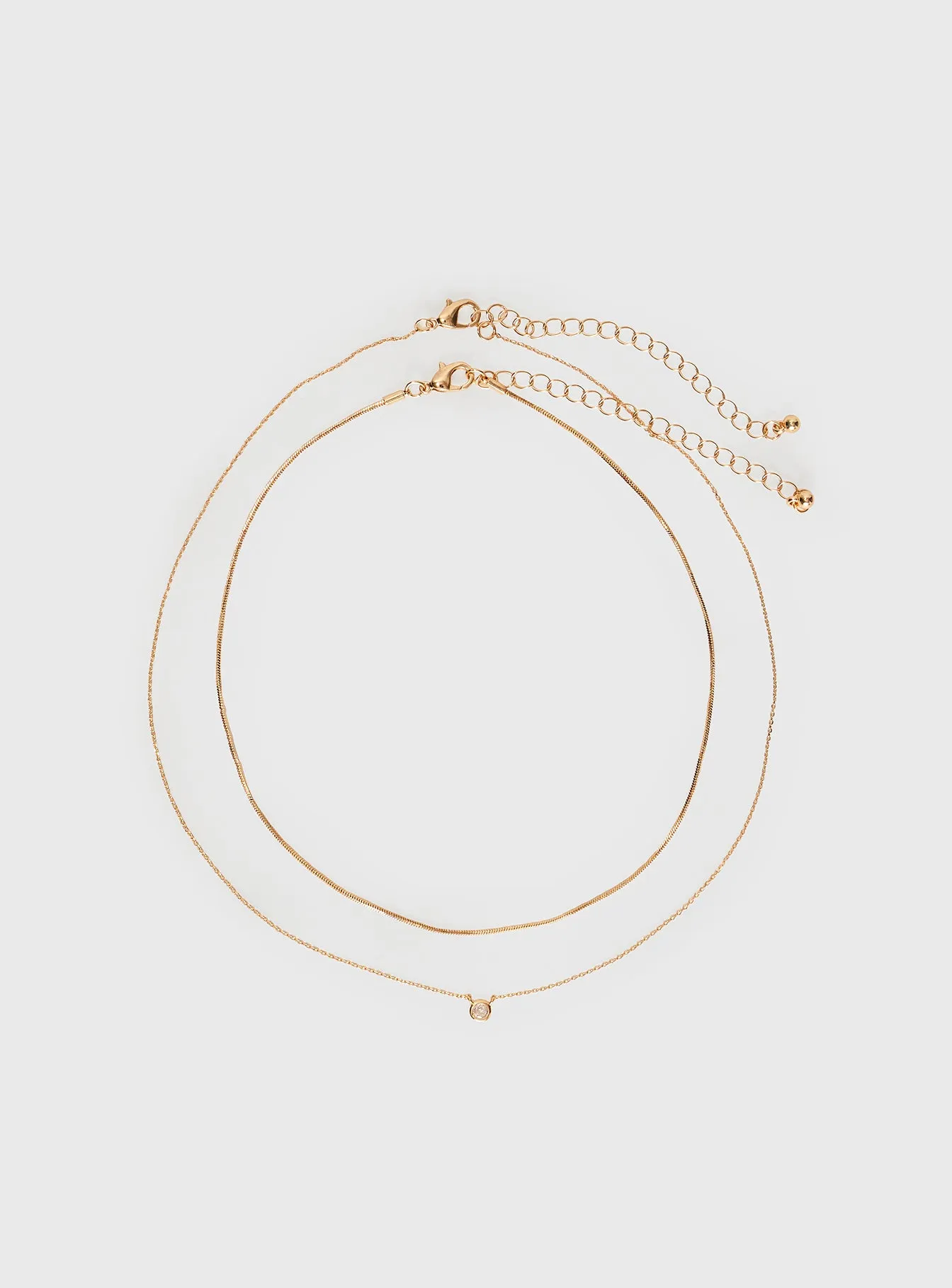 Allia Necklace Gold