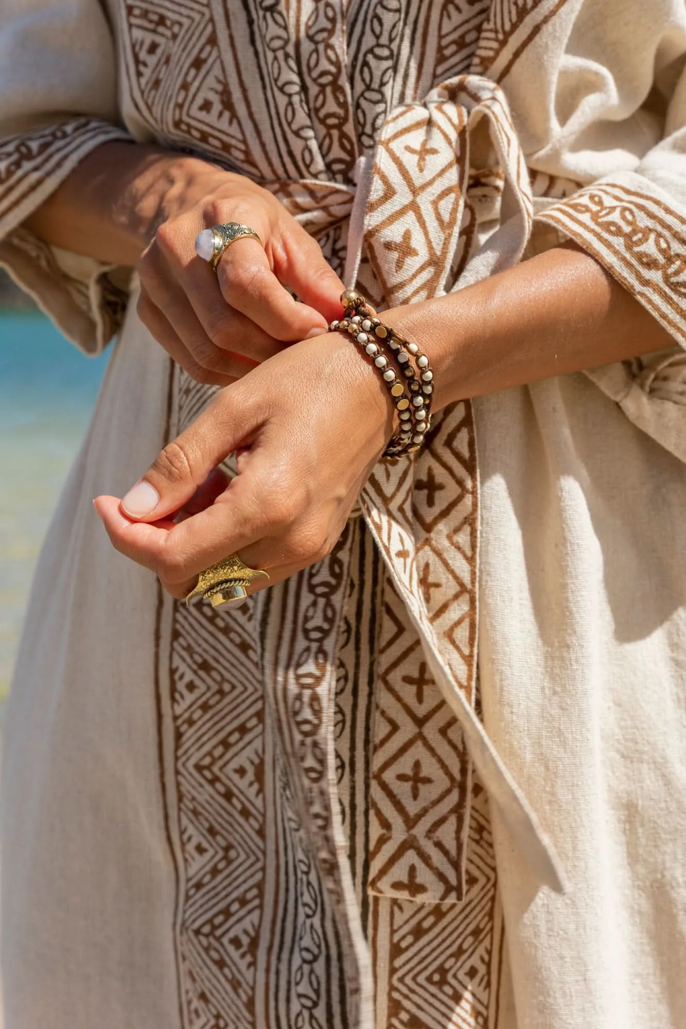 Ancestral Signet Ring - Rose quartz