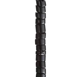 Black Onyx Bead Strand: 15 Inches