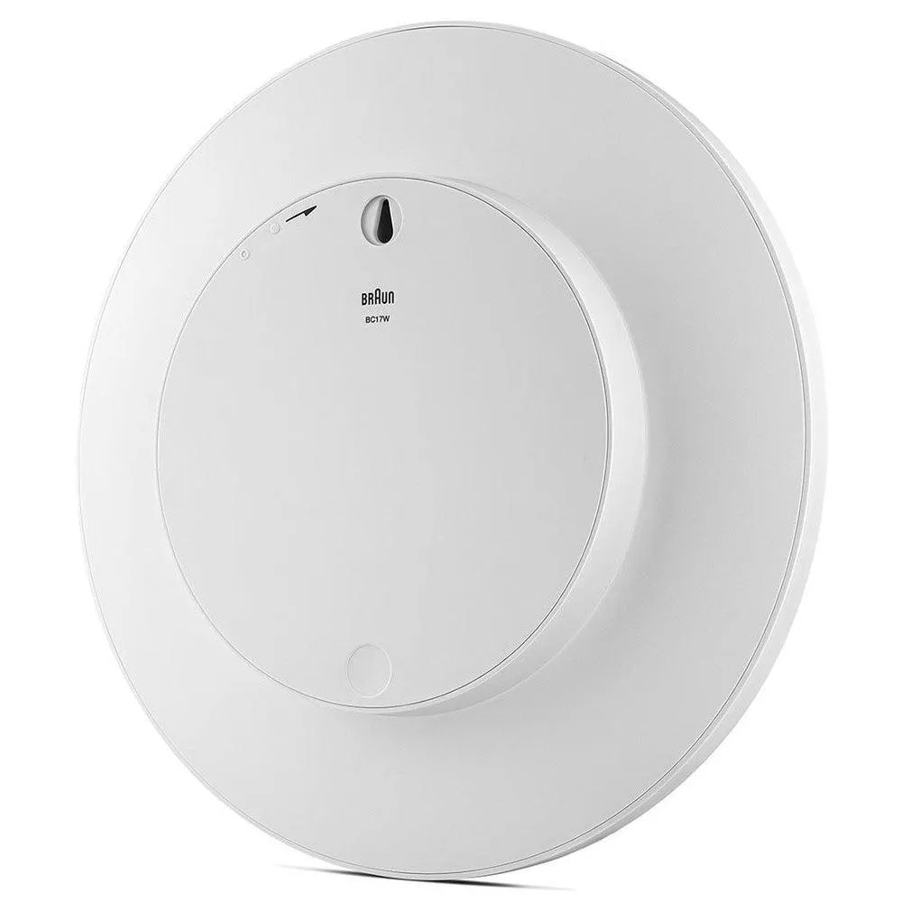 Braun Classic 30cm White Wall Clock BC17W