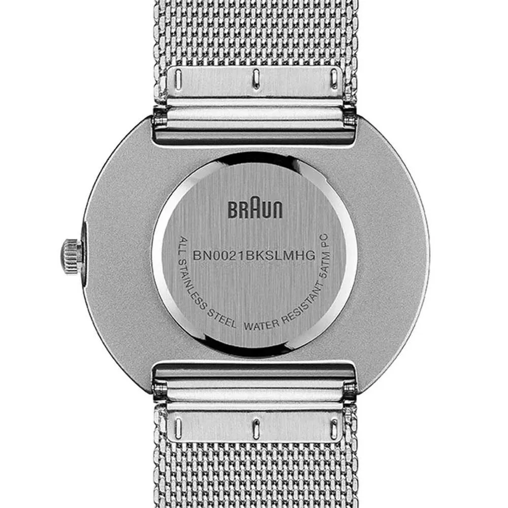 Braun Classic Watch BN0021BKSLMHG