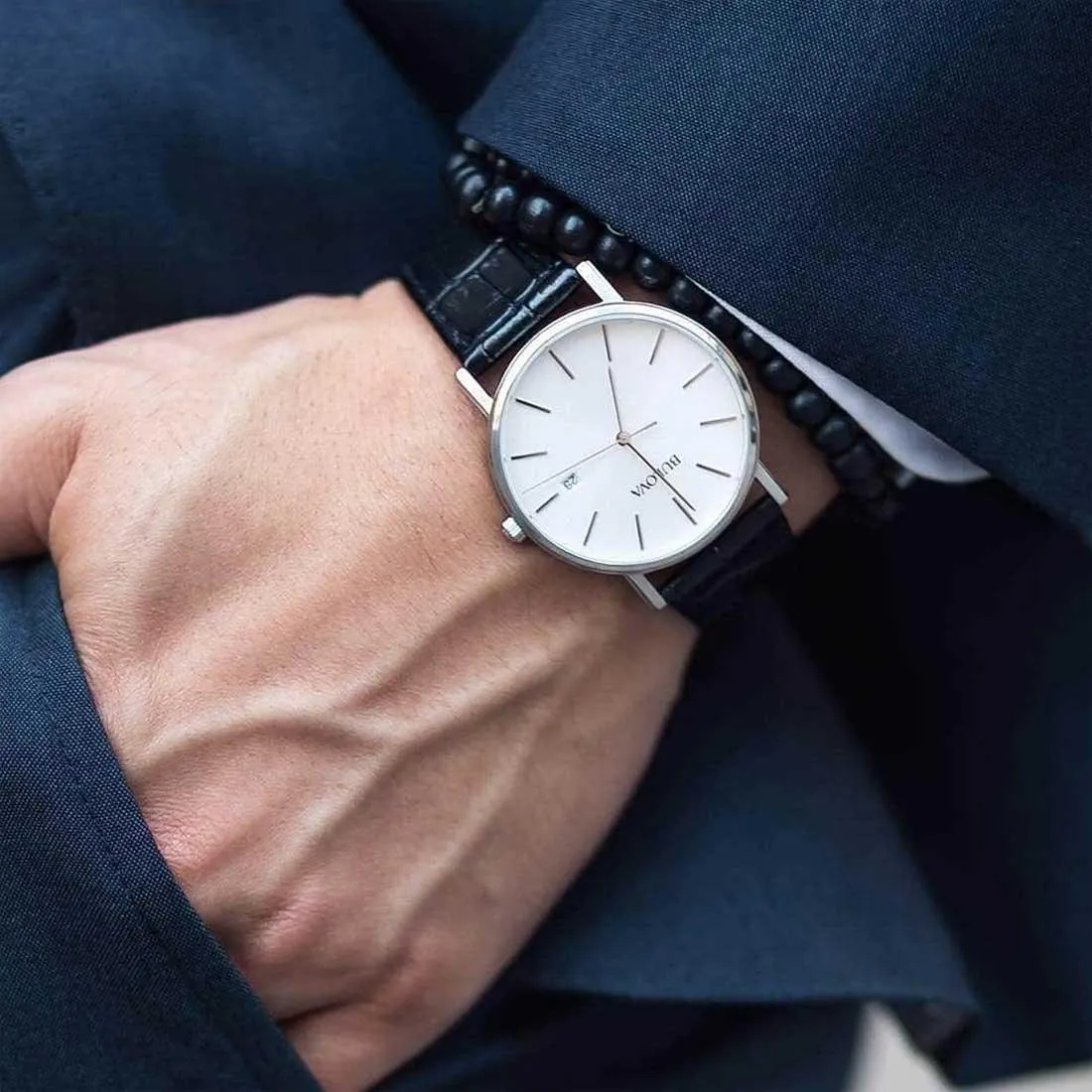 Bulova Classic 37mm Watch 96B104
