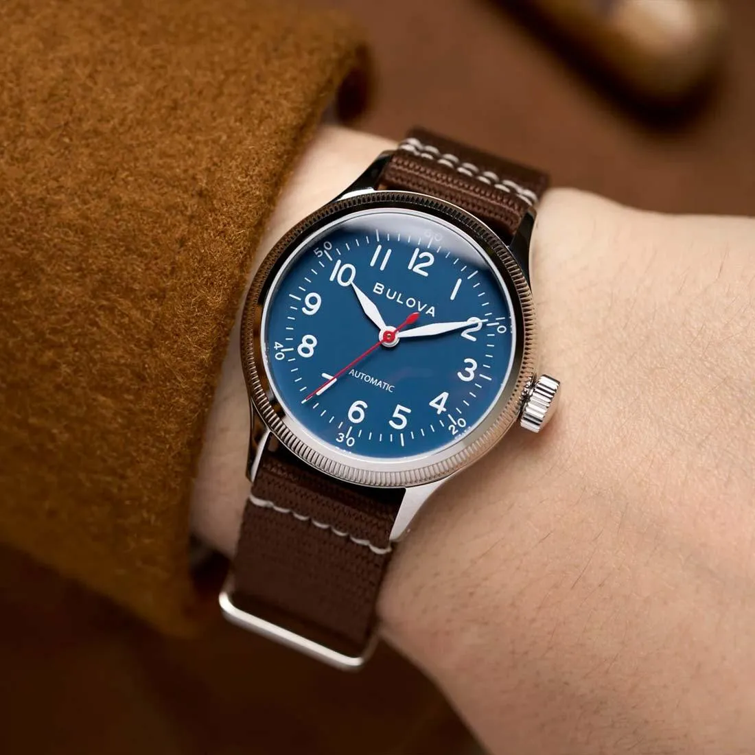 Bulova Classic A-11 Hack Military 96A282