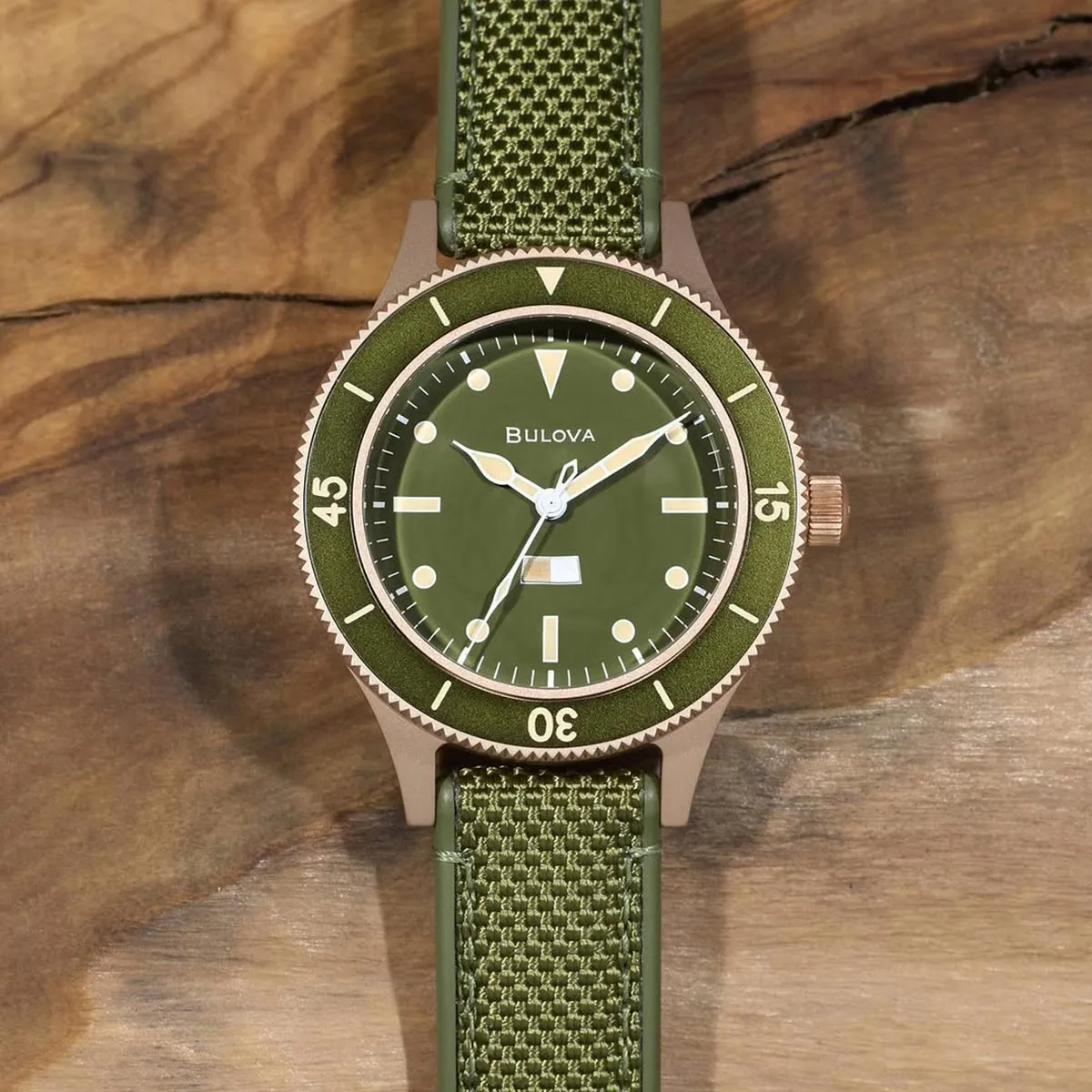 Bulova Mil Ships Bronze Special Edition 98A324