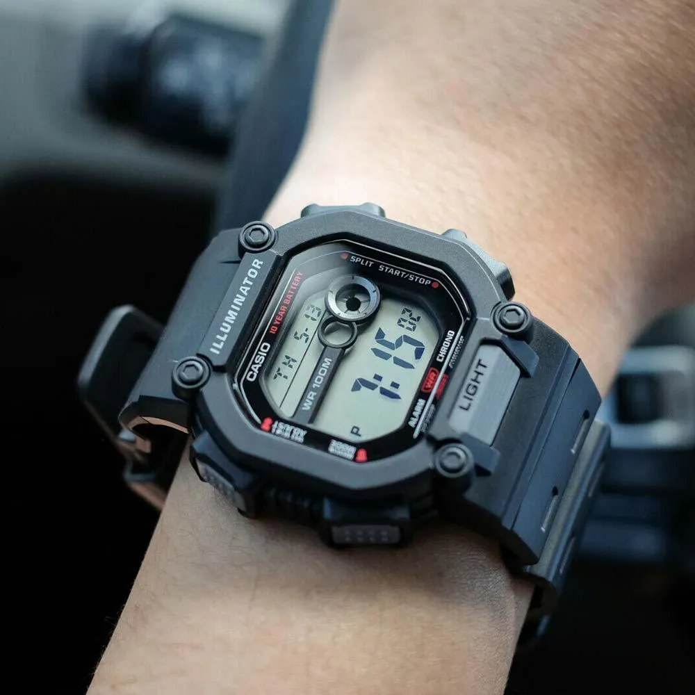 Casio Dual Time Digital Watch W-737H-1AV