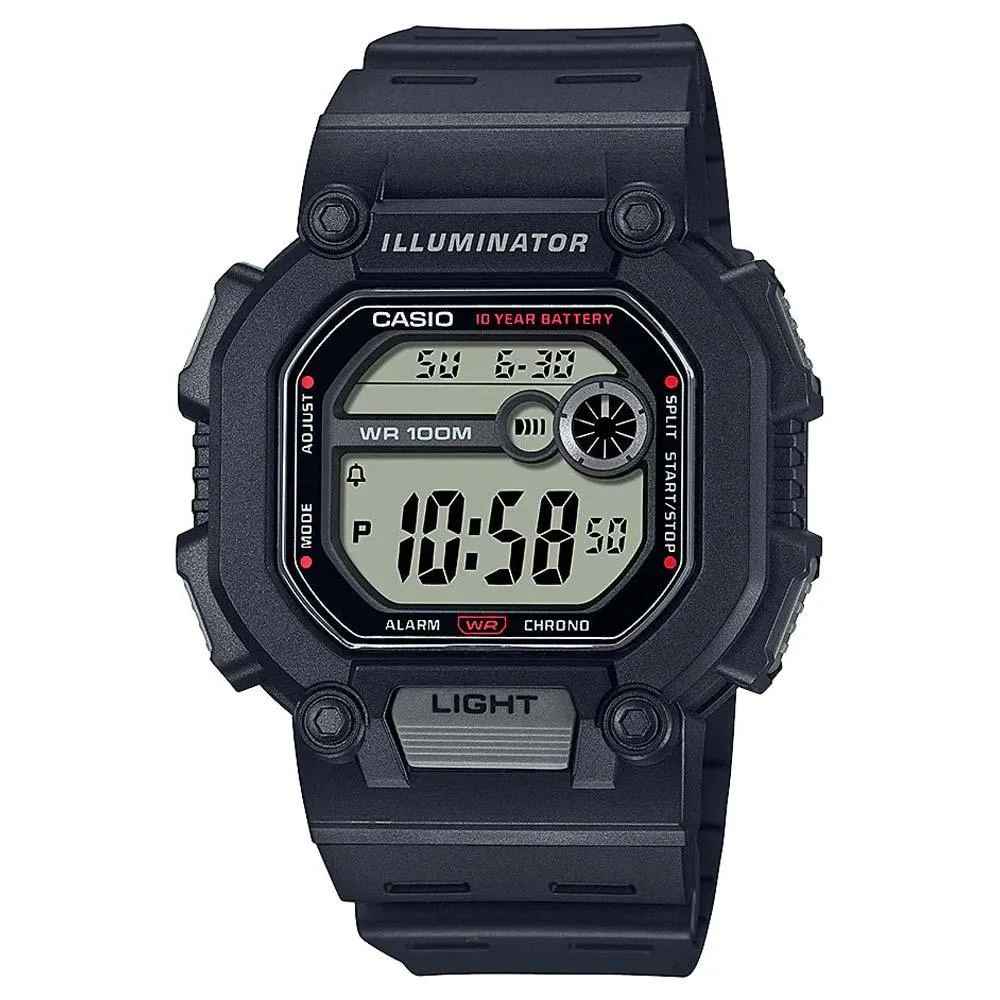 Casio Dual Time Digital Watch W-737H-1AV