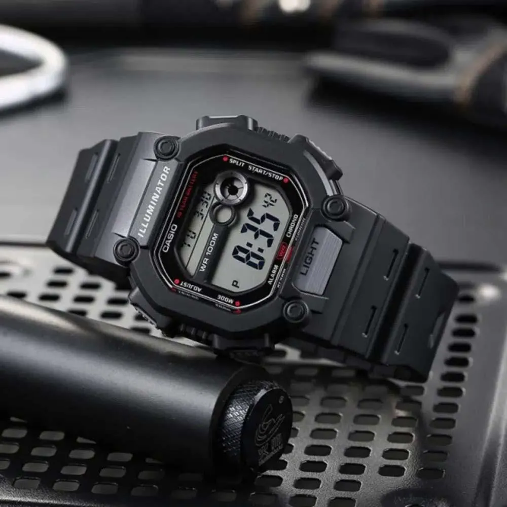 Casio Dual Time Digital Watch W-737H-1AV
