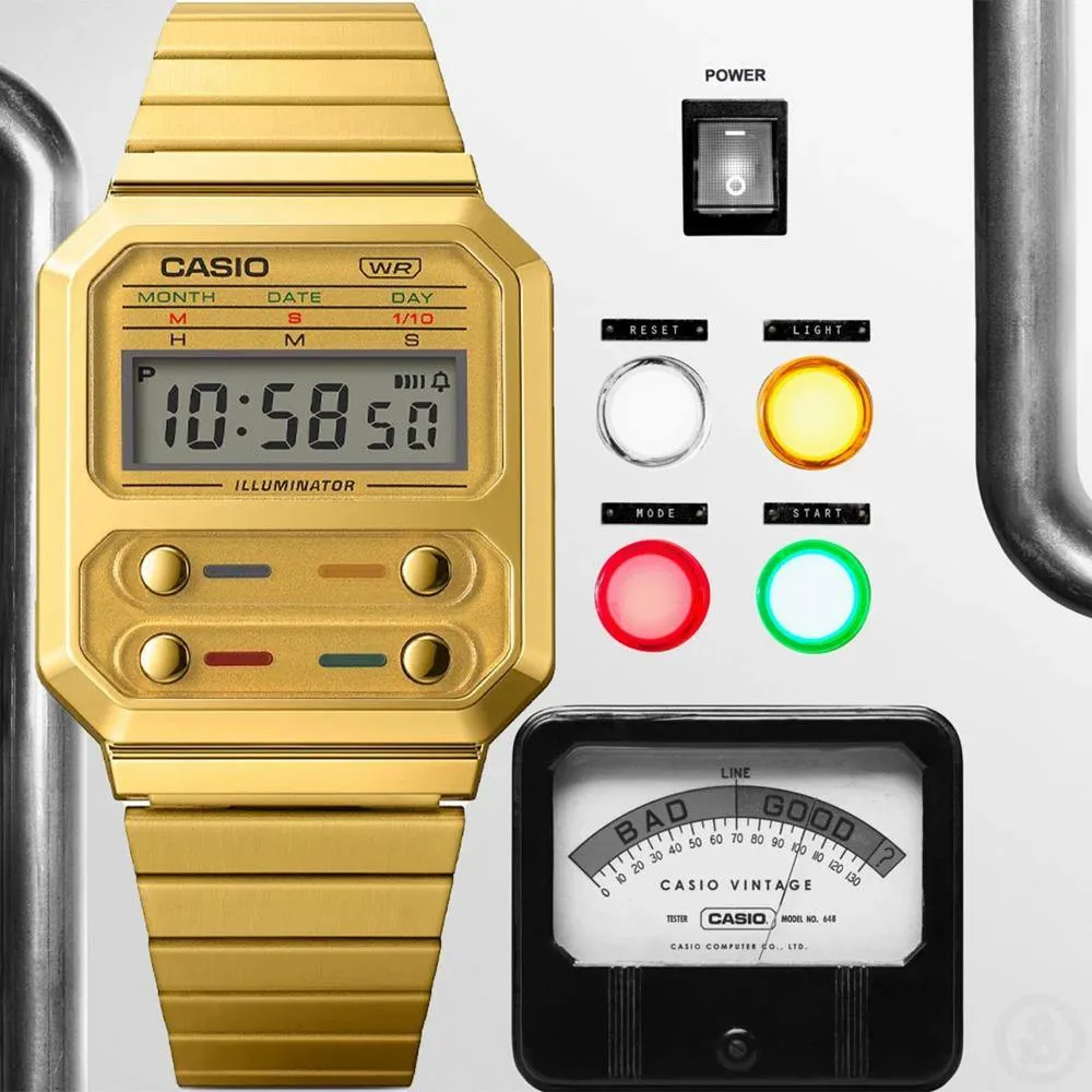 Casio Vintage Series Watch A100WEG-9A