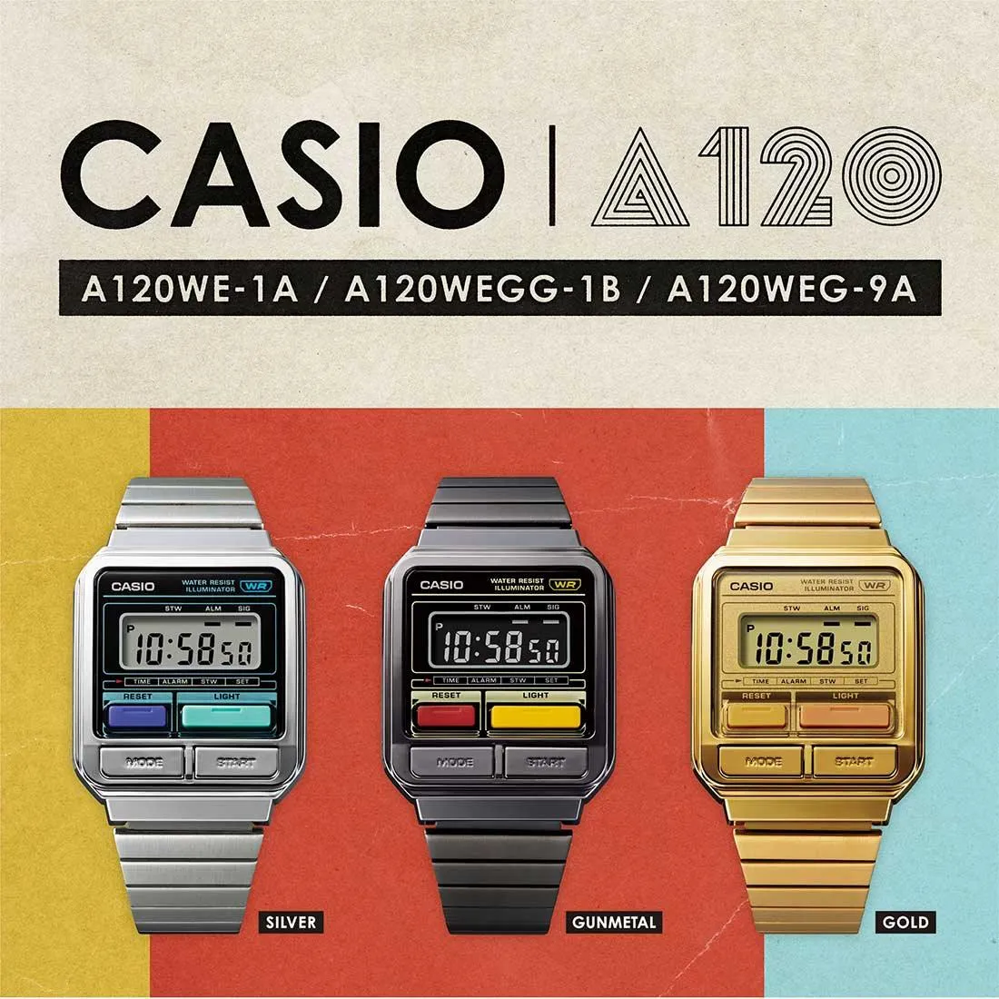 Casio Vintage Series Watch A120WEG-9A