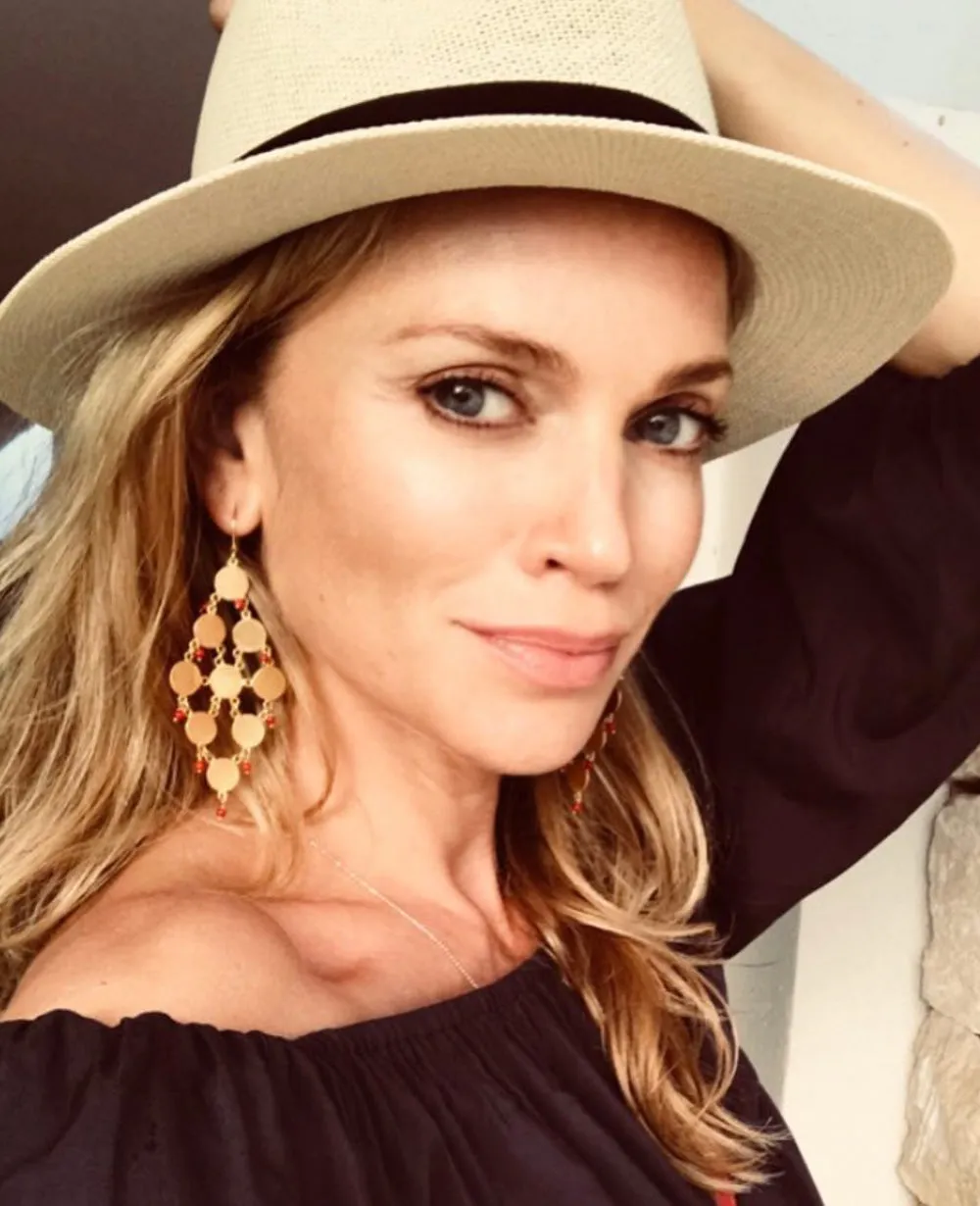 CHANDELIER EARRINGS "POCAHONTAS" GOLD