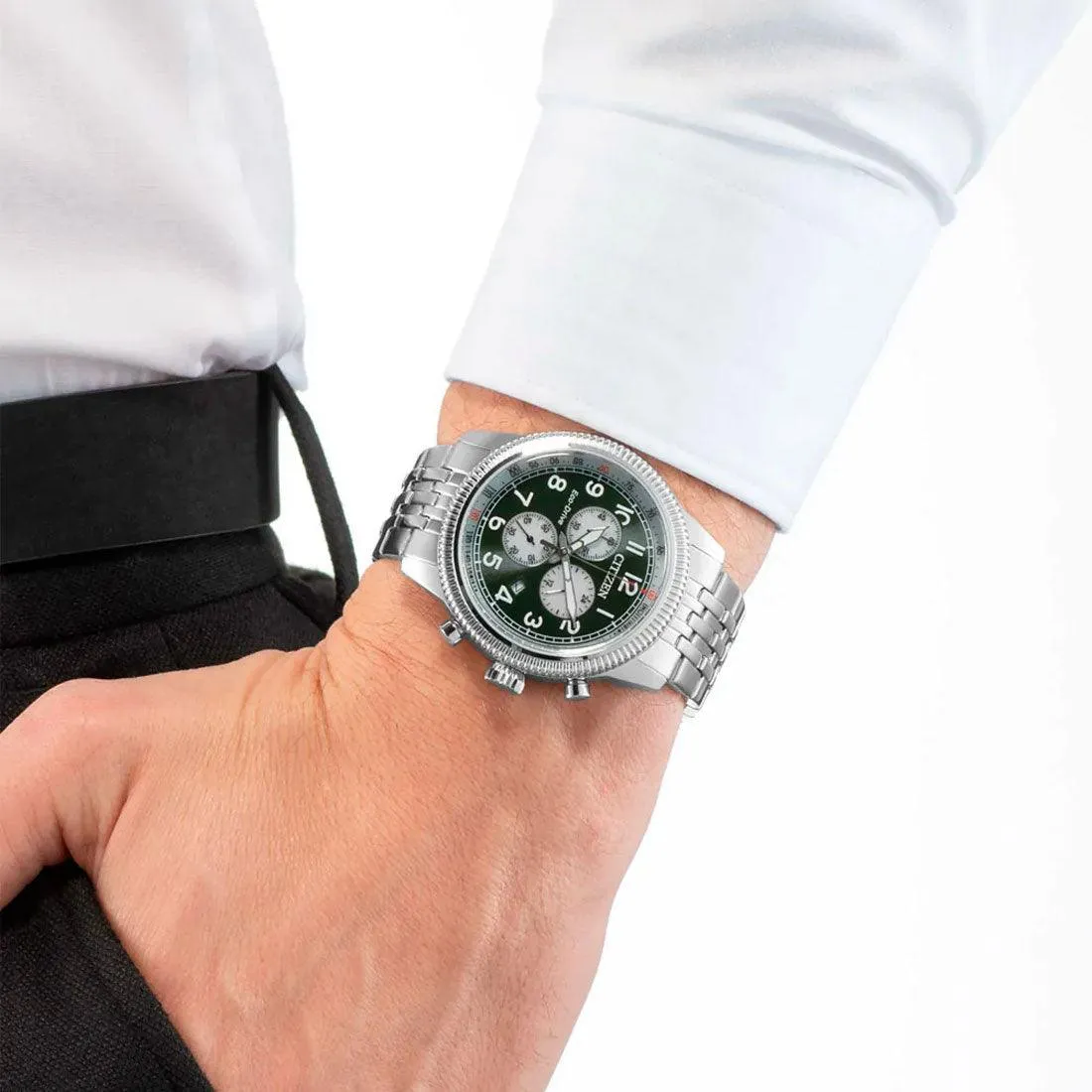 Citizen Chronograph 43mm Watch AT2460-89X