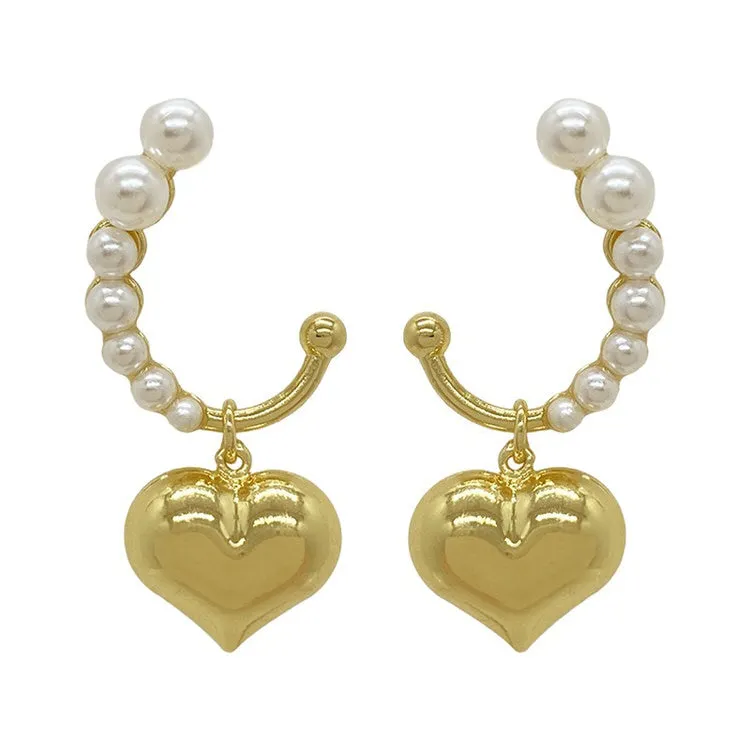 Coquette Aesthetic Mini Heart Earrings