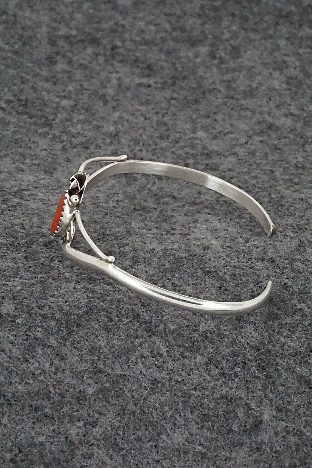 Coral & Sterling Silver Bracelet - Max Calladitto