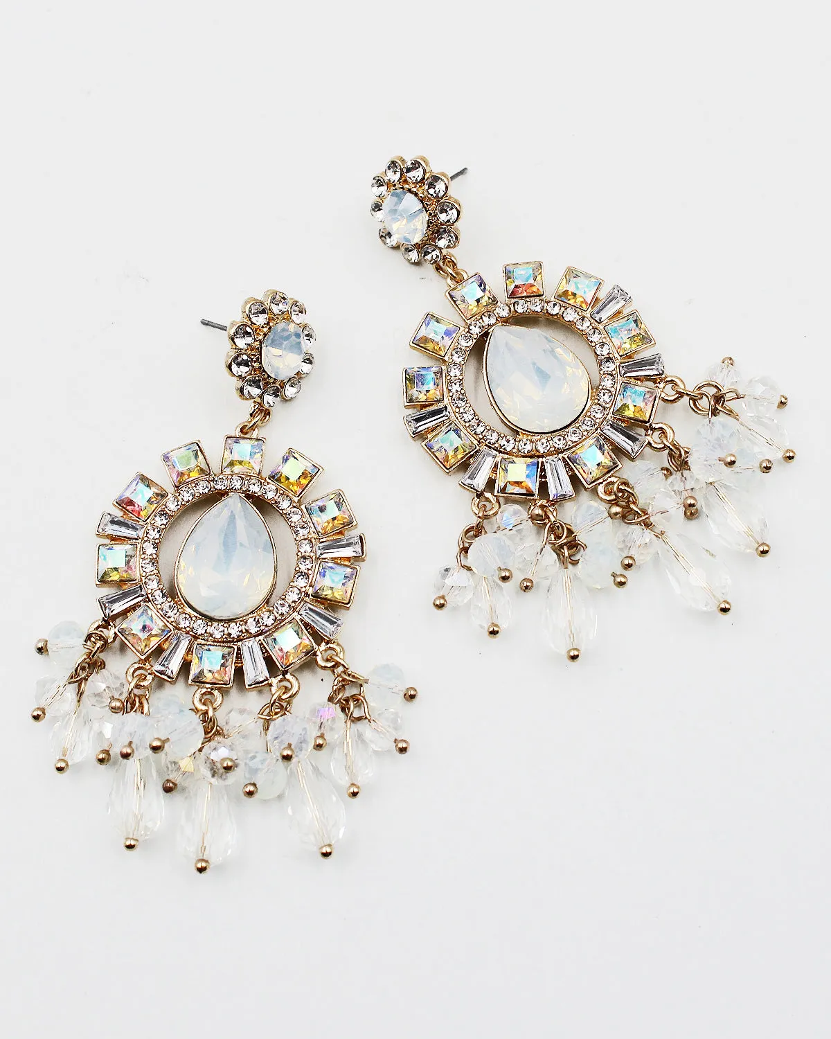 Crystal Bling Chandelier Earrings