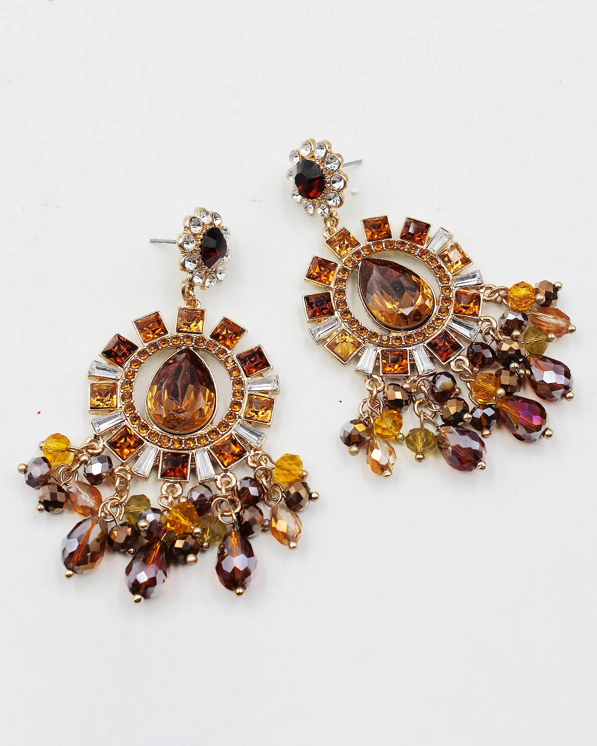 Crystal Bling Chandelier Earrings