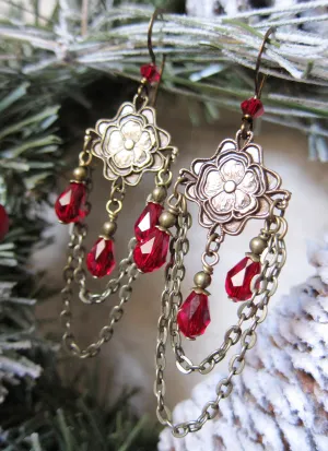 Crystal Chandelier Earrings