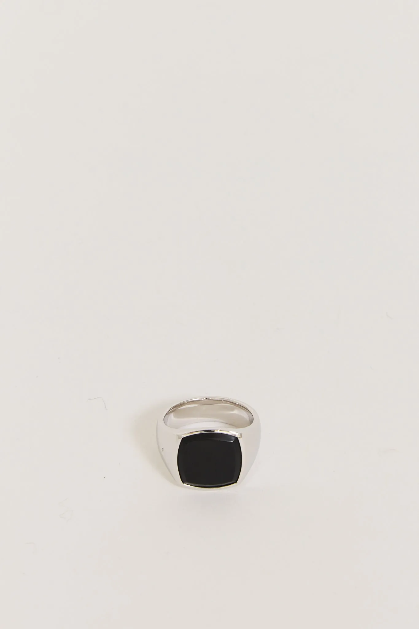 Cushion Black Onyx Silver