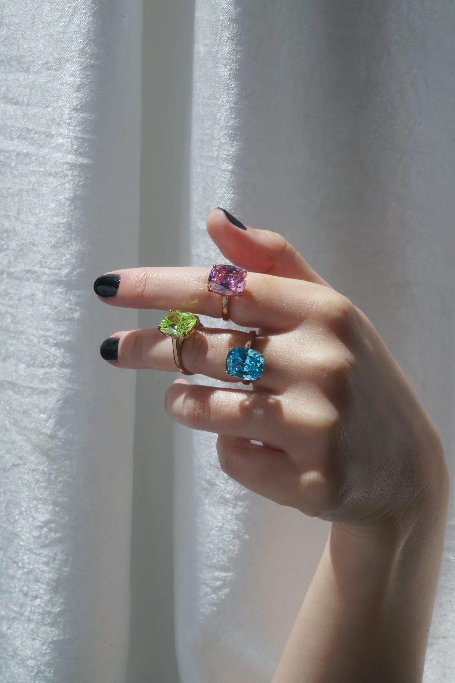 Electric Martini Cocktail Ring