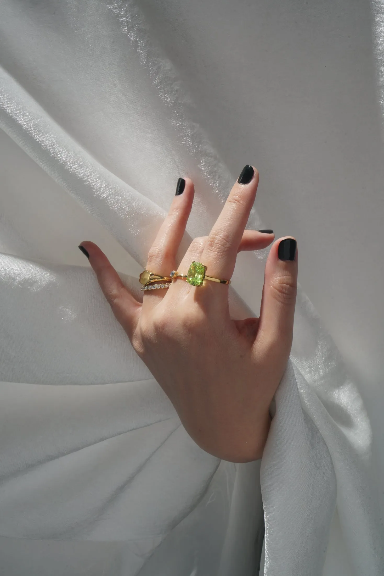 Electric Martini Cocktail Ring
