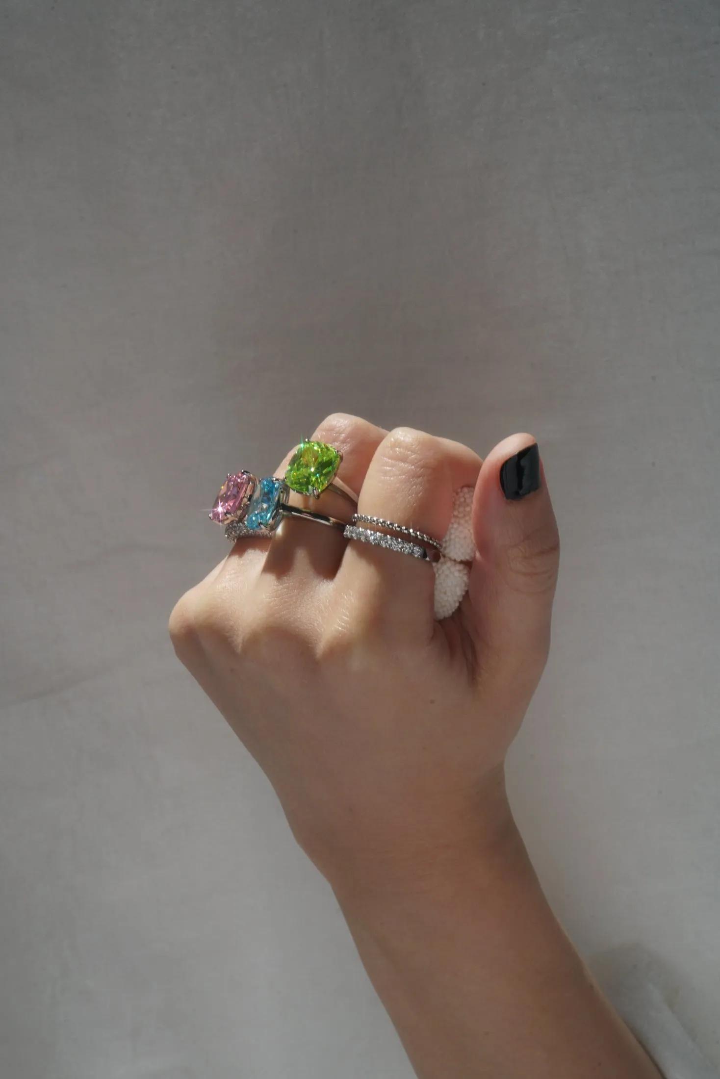 Electric Martini Cocktail Ring