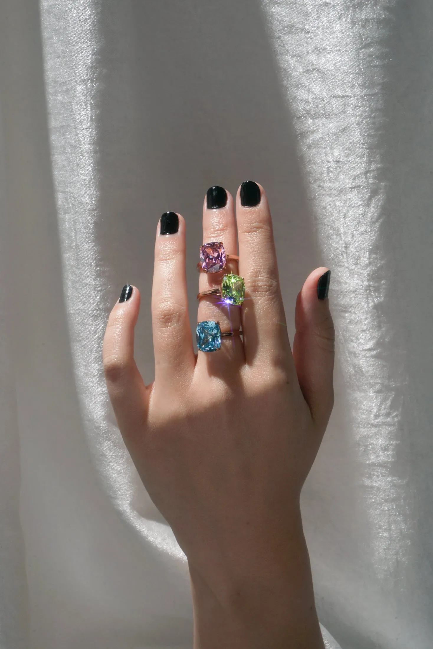 Electric Martini Cocktail Ring