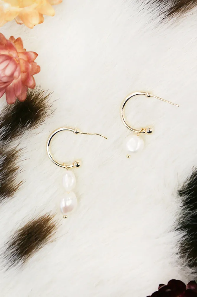 Elements Earrings Gold
