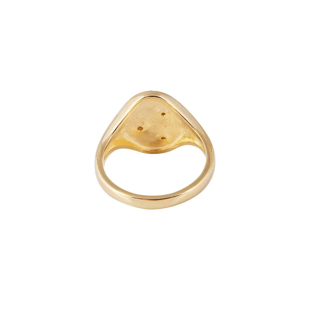 Fairley Starburst Signet Ring