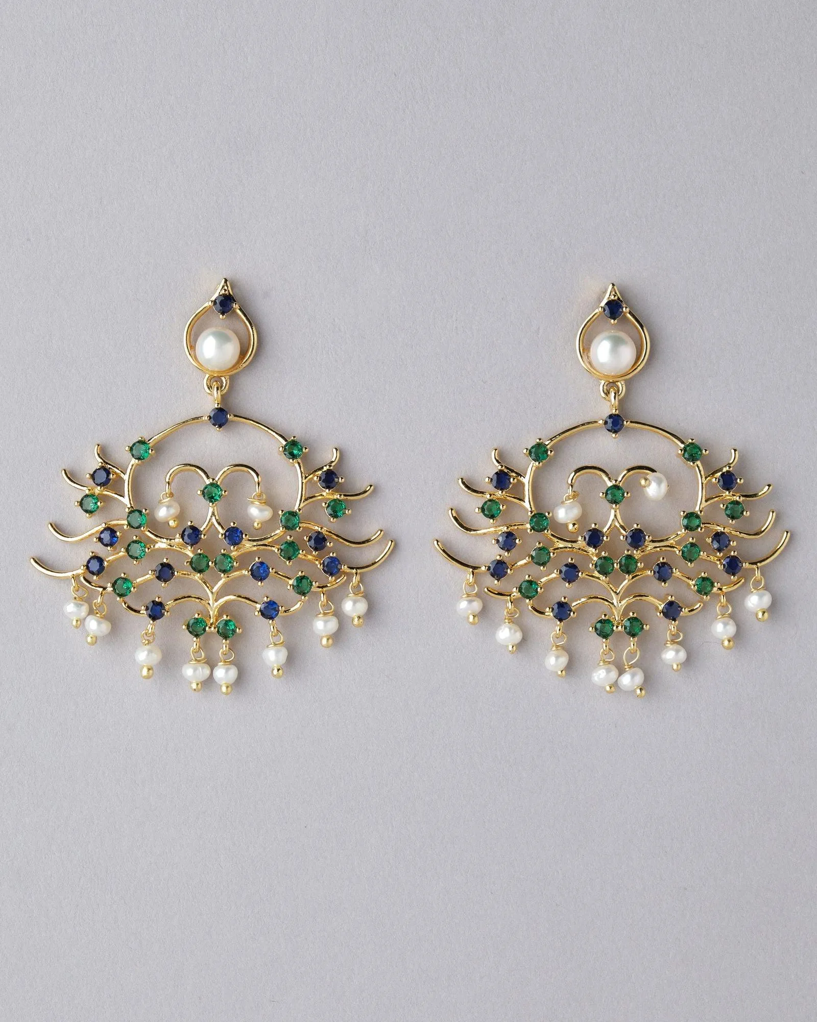 Faiza Hanging Pearl Jhumka
