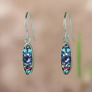 Firefly Jewelry Sparkle Long Oval Earring-Tanzanite-E185-TZ