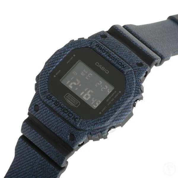 G-Shock Denim Pattern Watch DW-5600DC-1