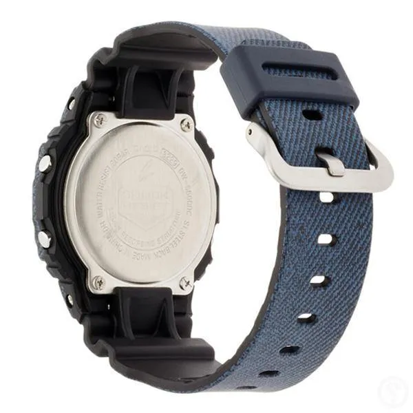 G-Shock Denim Pattern Watch DW-5600DC-1