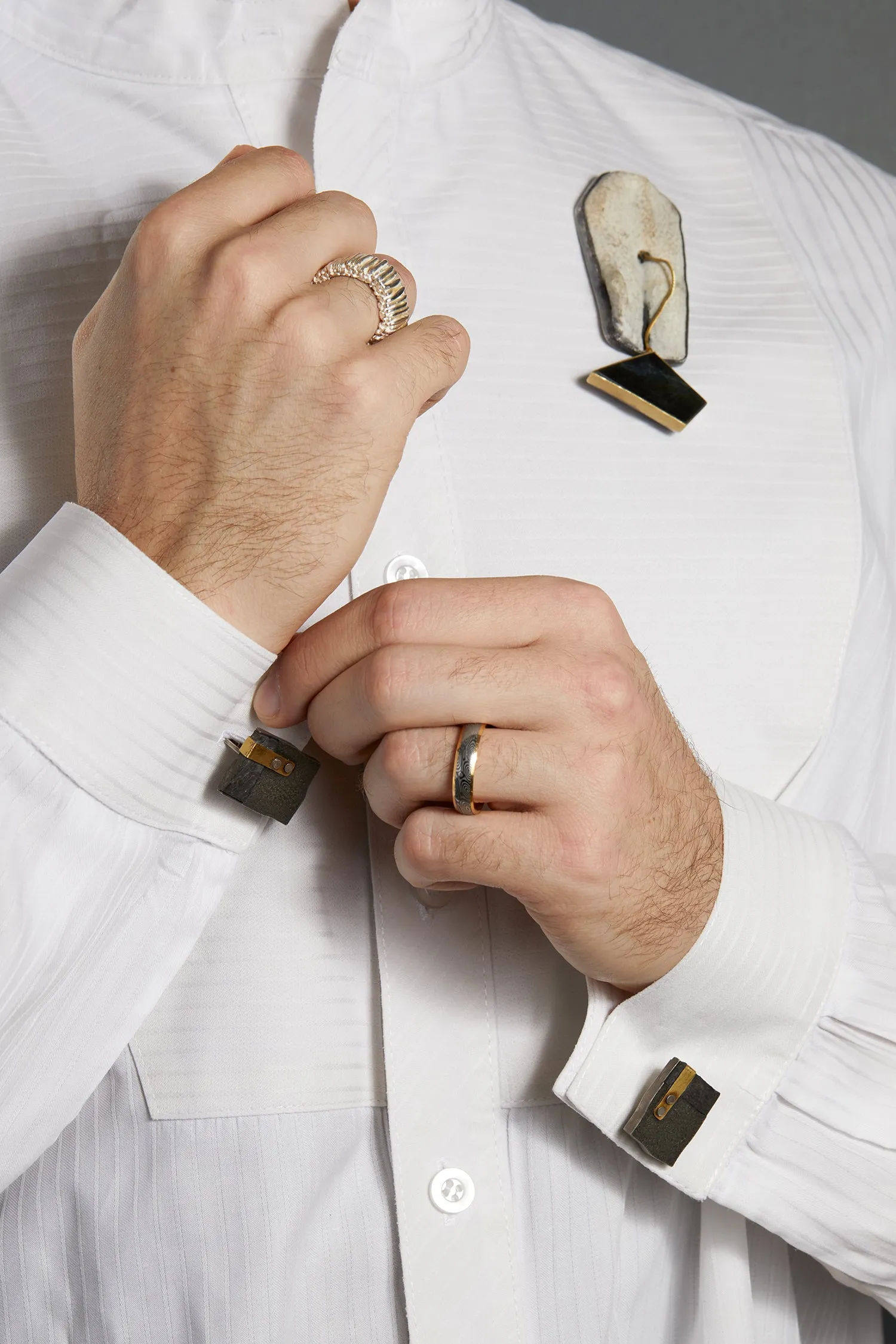 Granite Cuff Links