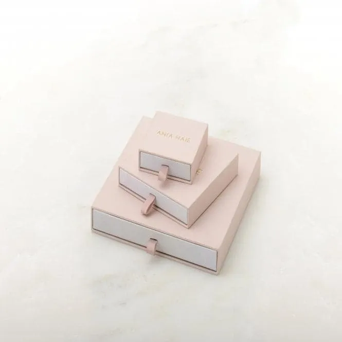 Hidden Gem Shiny Gold Mother Of Pearl Stud Earrings E022-01G