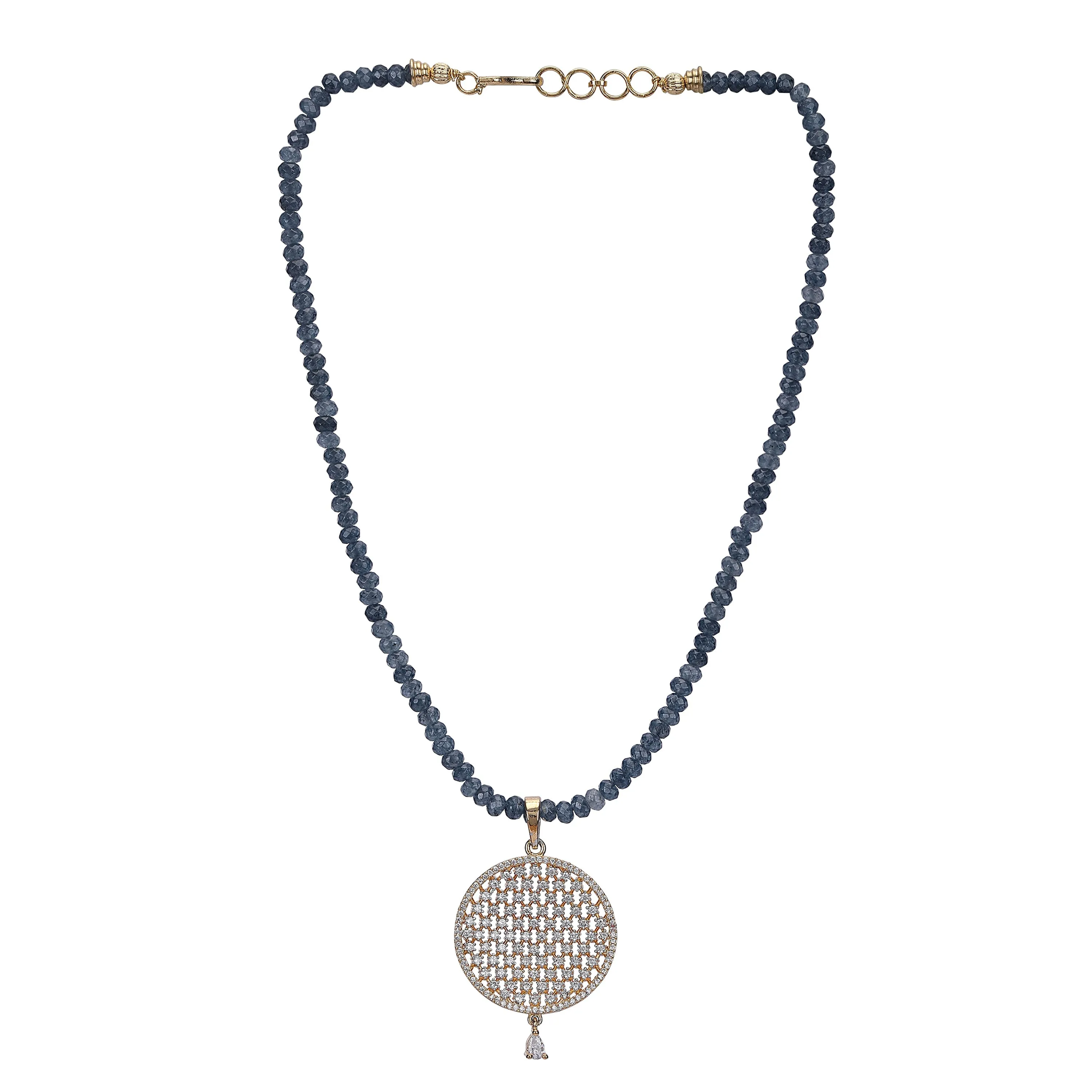 Karuna Wanajana Zircon Pendant Set