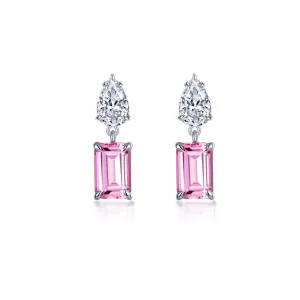Lafonn Kaleidoscope Emerald Ruby #1.5 Ruby Corundum Earring SYE027PP00