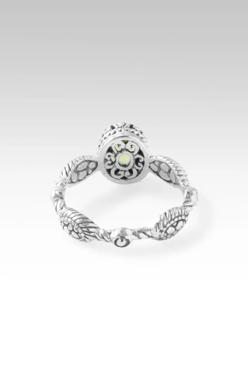 Live in Peace Ring™ in Peridot