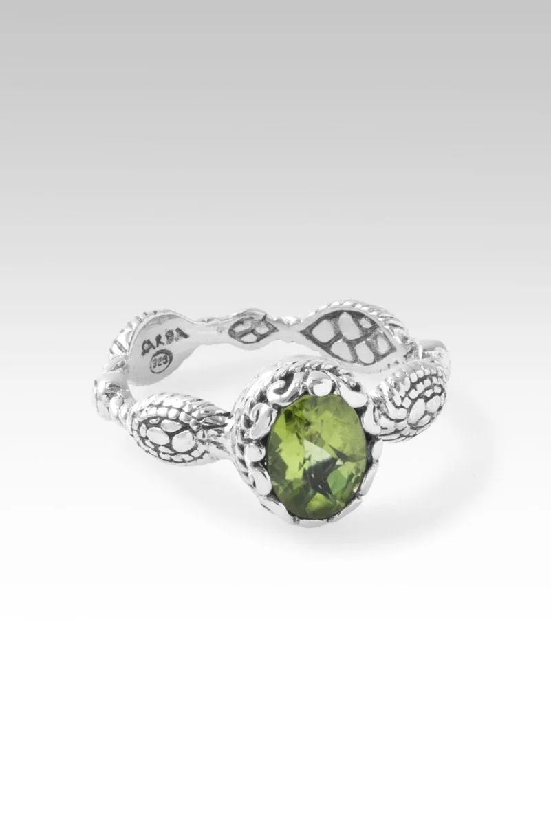 Live in Peace Ring™ in Peridot