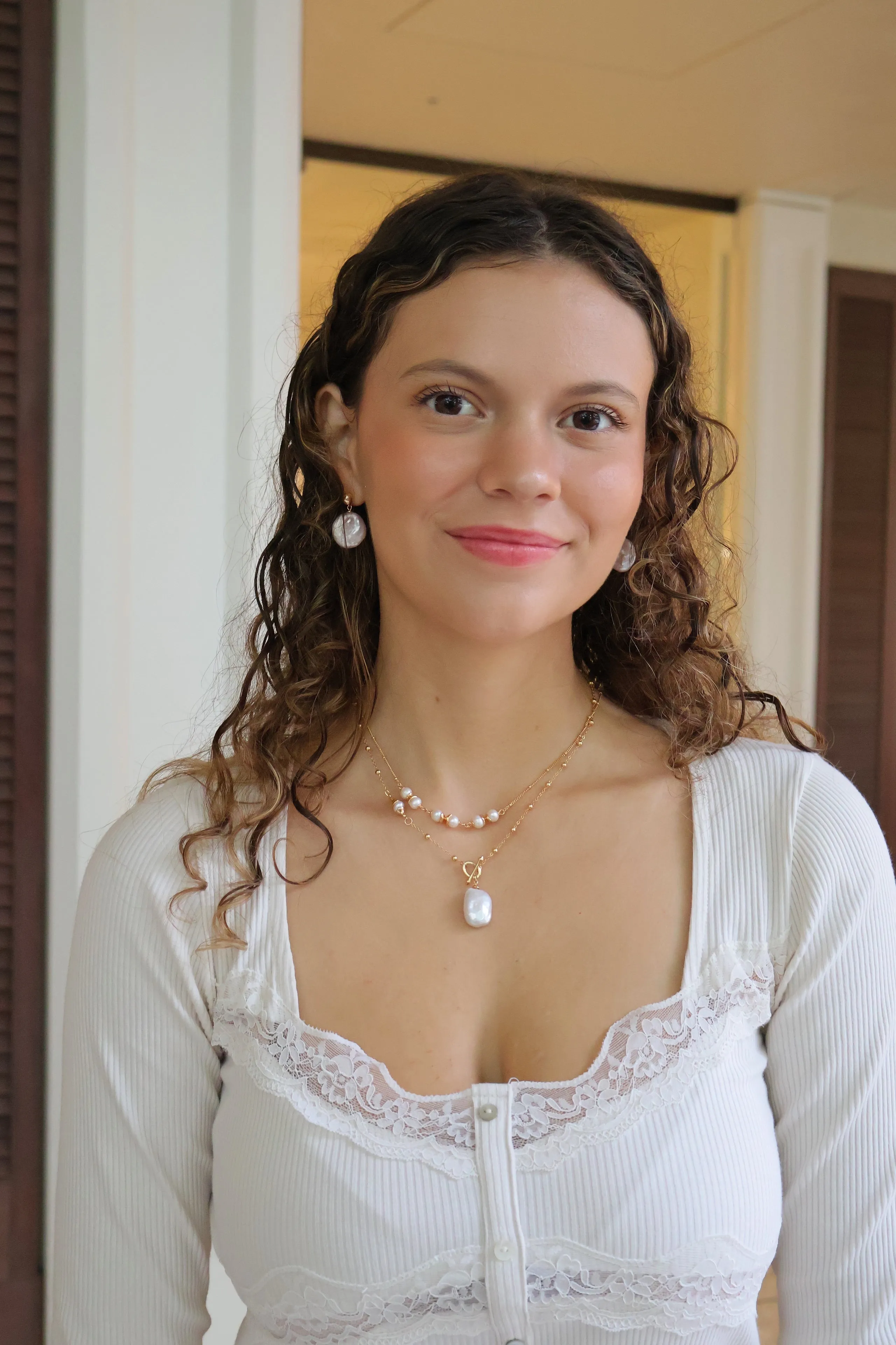 Luna Disc Earrings