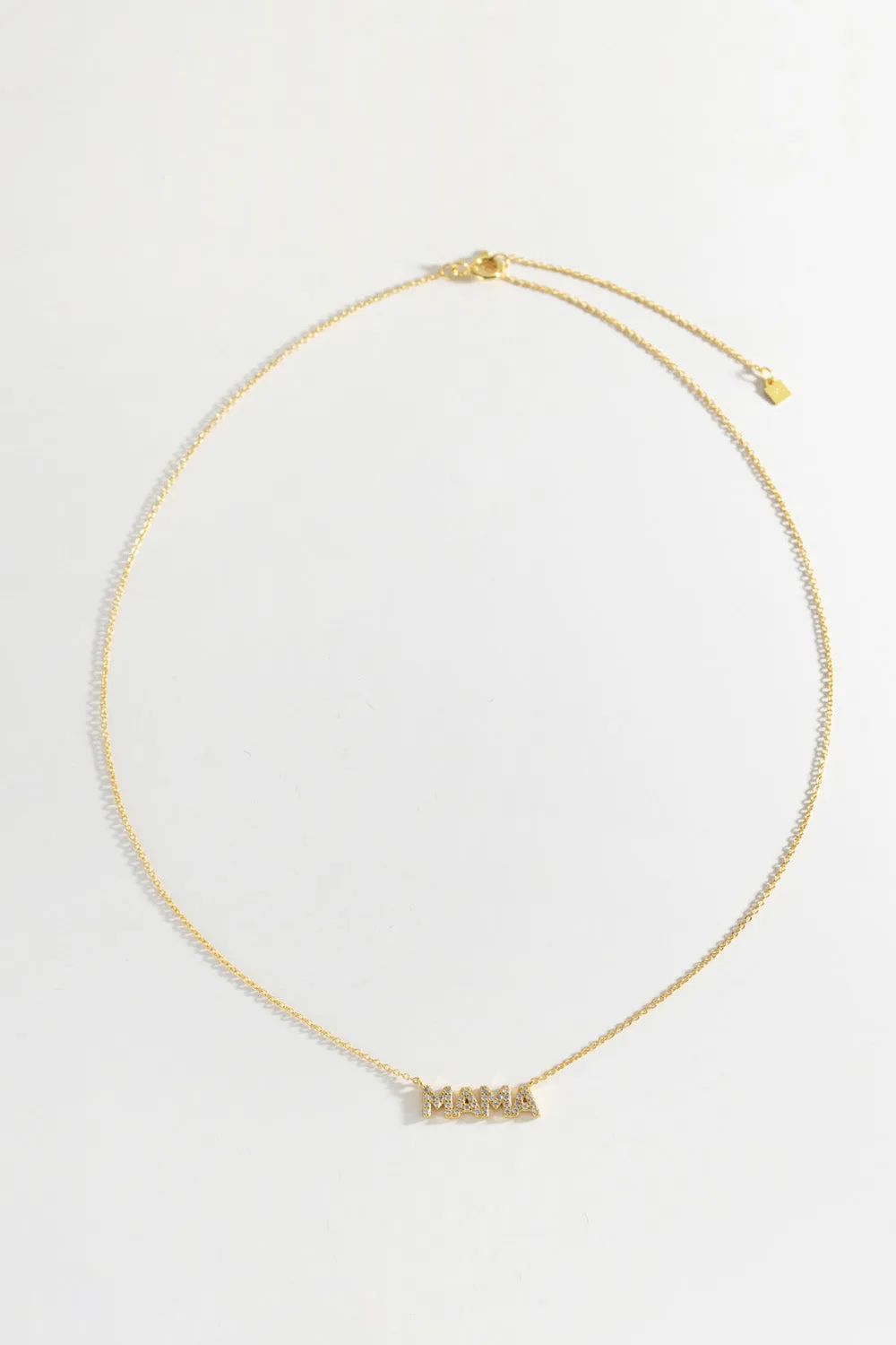MAMA Zircon 925 Sterling Silver Necklace