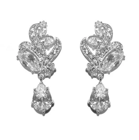 Marisa Crystal Chandelier Earrings