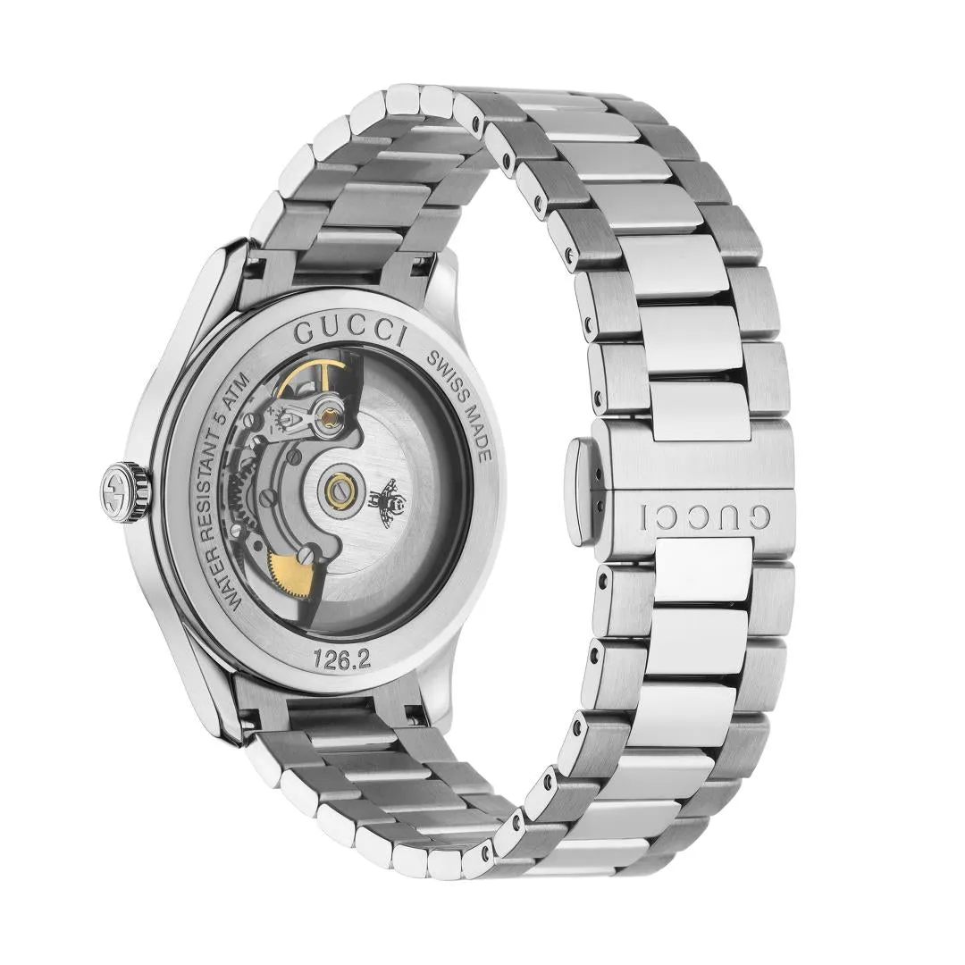 Men's G-Timeless Signature Bee Automatic Watch (YA126283)