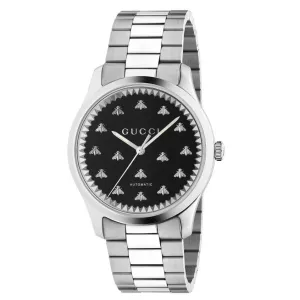 Men's G-Timeless Signature Bee Automatic Watch (YA126283)