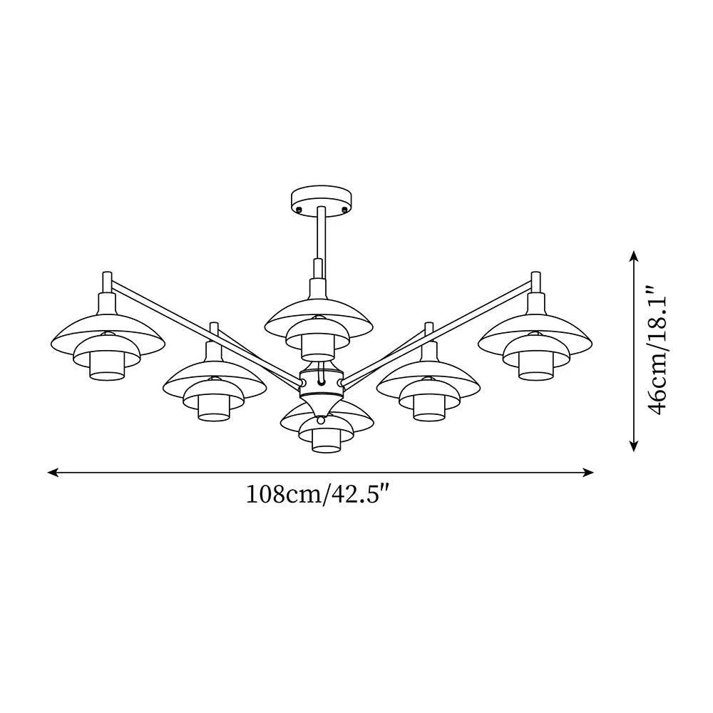 Modern Alora Chandelier
